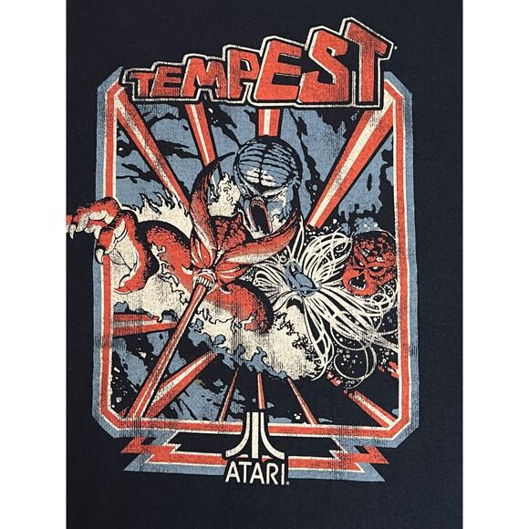 2012 Atari Tempest Retro T-Shirt Medium | Vintage Gaming Graphic Tee - Picture 3 of 8